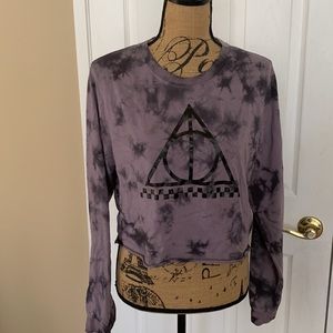 Harry Potter Vans Deathly Hallows Crop Top